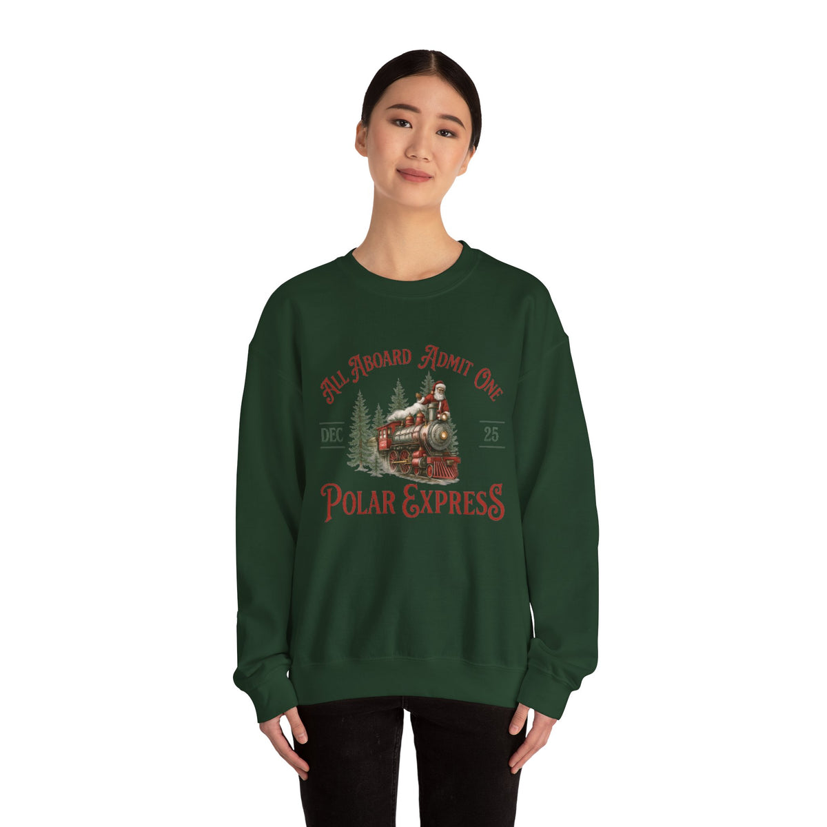 Polar Express Shirt, Christmas Gift For Family, Xmas Crewneck Sweater, Merry Christmas, Christmas Gift Ideas, Trendy Shirt, women's Shirt,