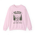 No Bad Trails Just Bad Knees Sweatshirt, Hiking Sweatshirt, Adventure Shirt, Camping Hoodie, Funny Hiking Shirt, Trekking Shirt, Camper Gift