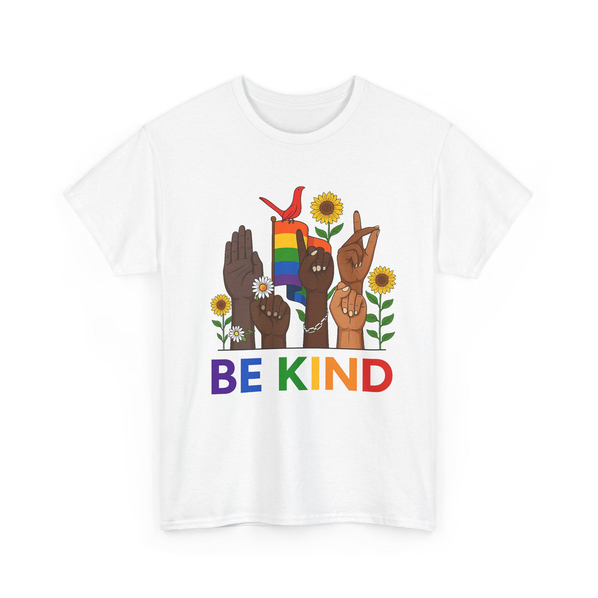 Be Kind Sign Language Shirt, Be Kind Rainbow Shirt, Be Kind T-Shirt, Kindness Shirt, LGBT Pride Shirt, Lgbt Be Kind T-Shirt, Equality Shirt