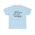 Motivational Shirt: Be Stronger Than Your Excuses, Gym Workout Tee