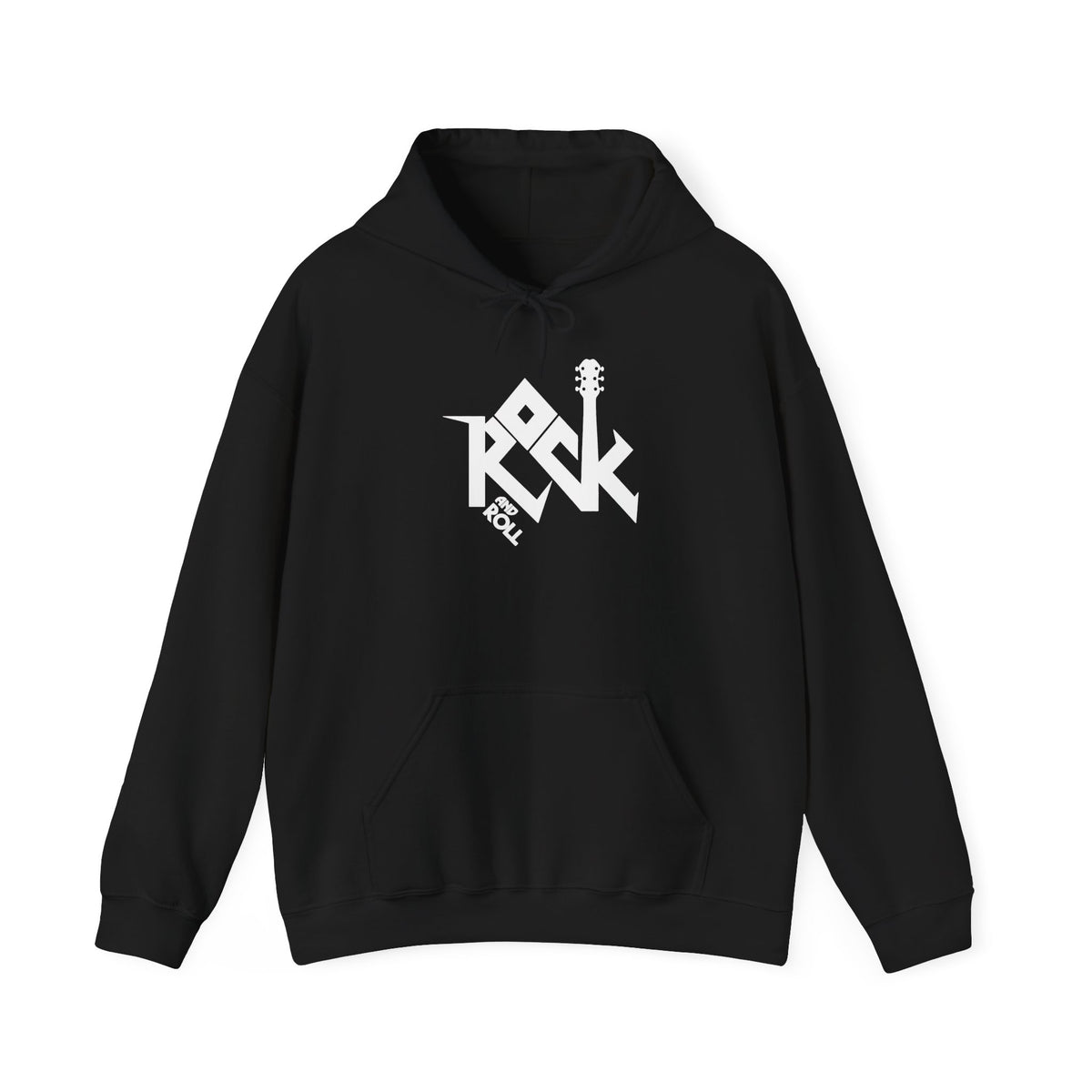 Rock And Roll Hoodie, Rock N Roll, Rock Roll Hoodie, Guitar Hoodie, Rock Music Hoodie, Rocker Gift, Rock Hoodie