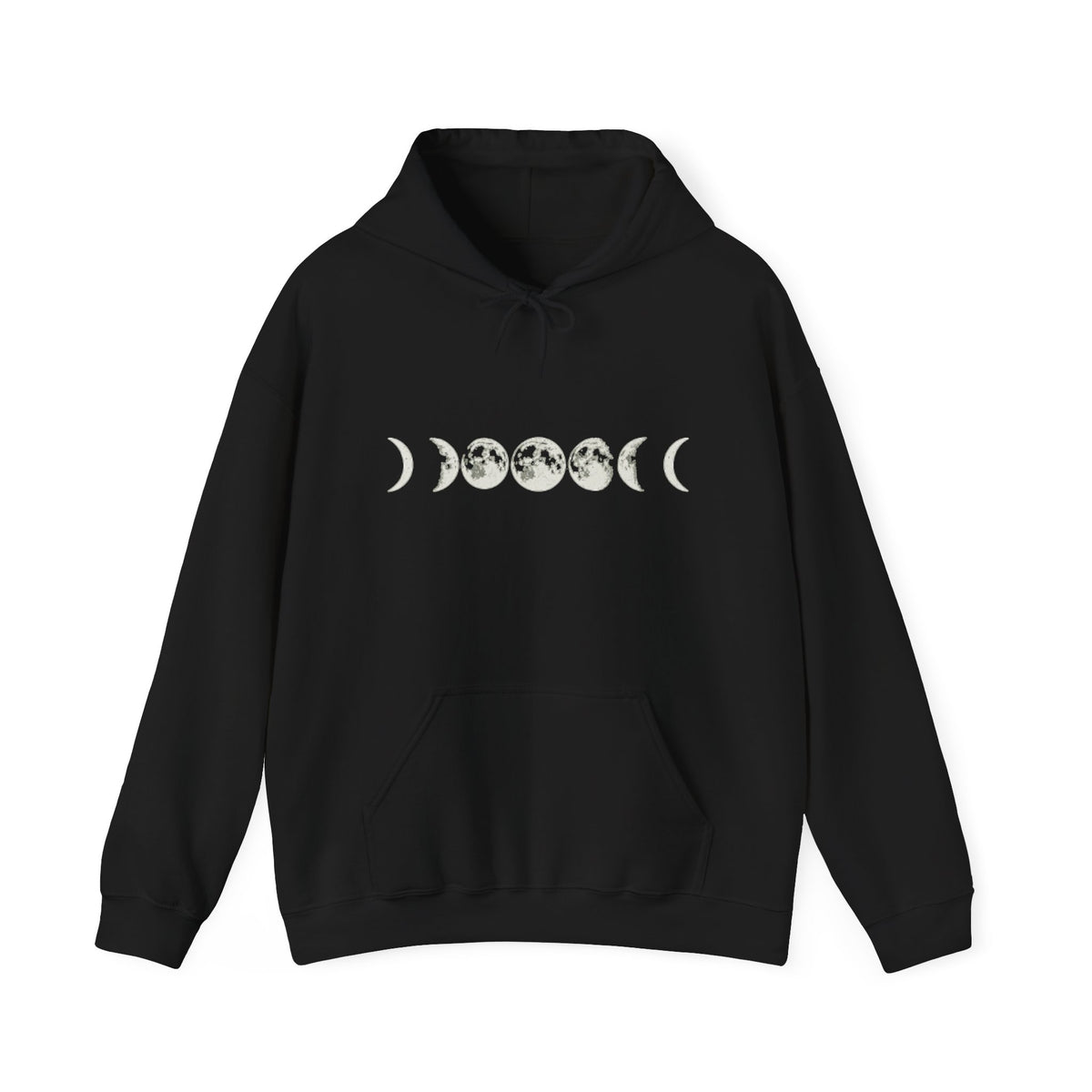 Moon Phase Sweatshirt, Moon Hoodie, Moon Gift Sweater, Christmas Gift, Plus Size Clothing