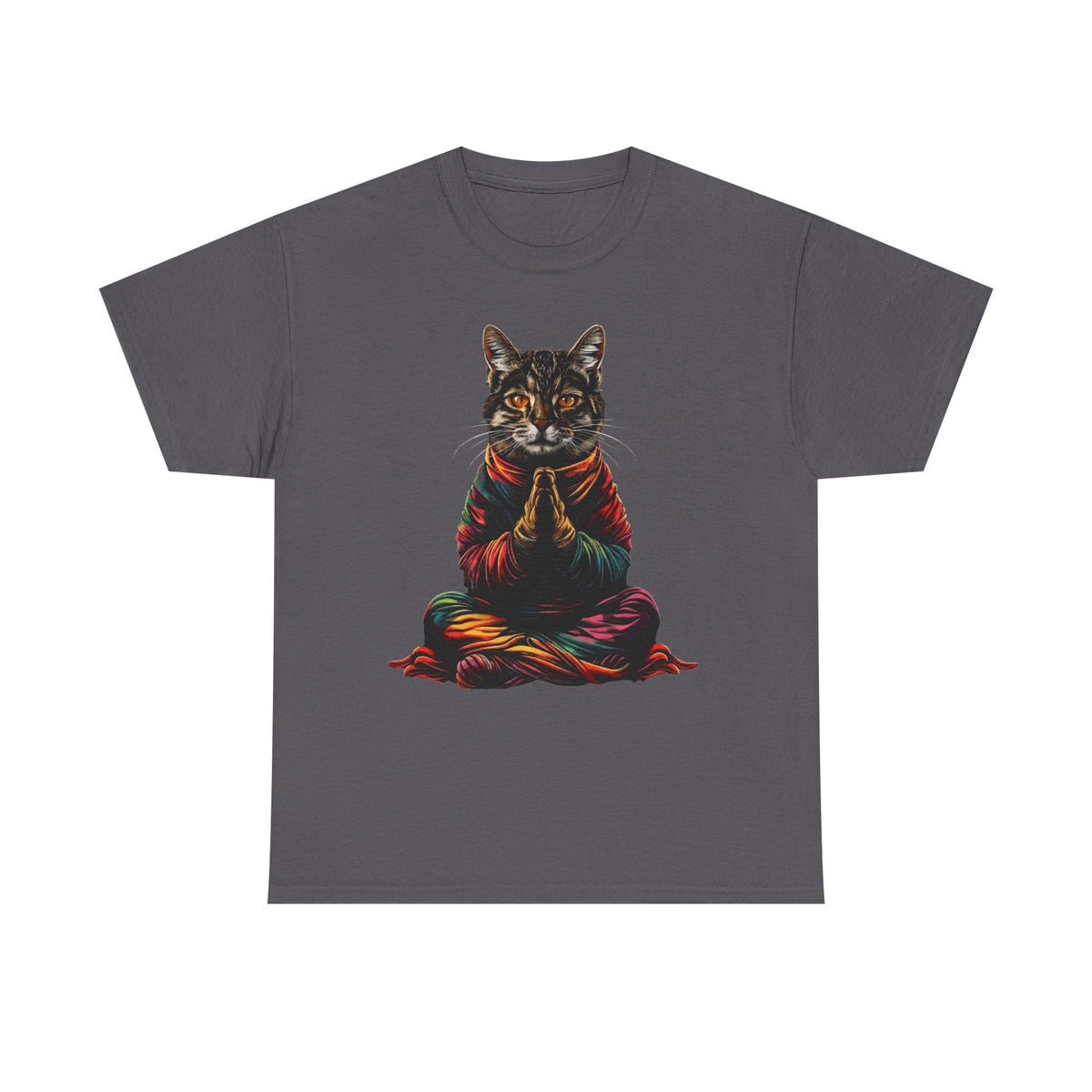 Meditating Cat T-Shirt, Spiritual Cat, Zen Cat Shirt, Yoga Cat Tee, Funny Cat Lover Gift, Relaxed Cat, Namaste Cat, Cute Cat Shirt