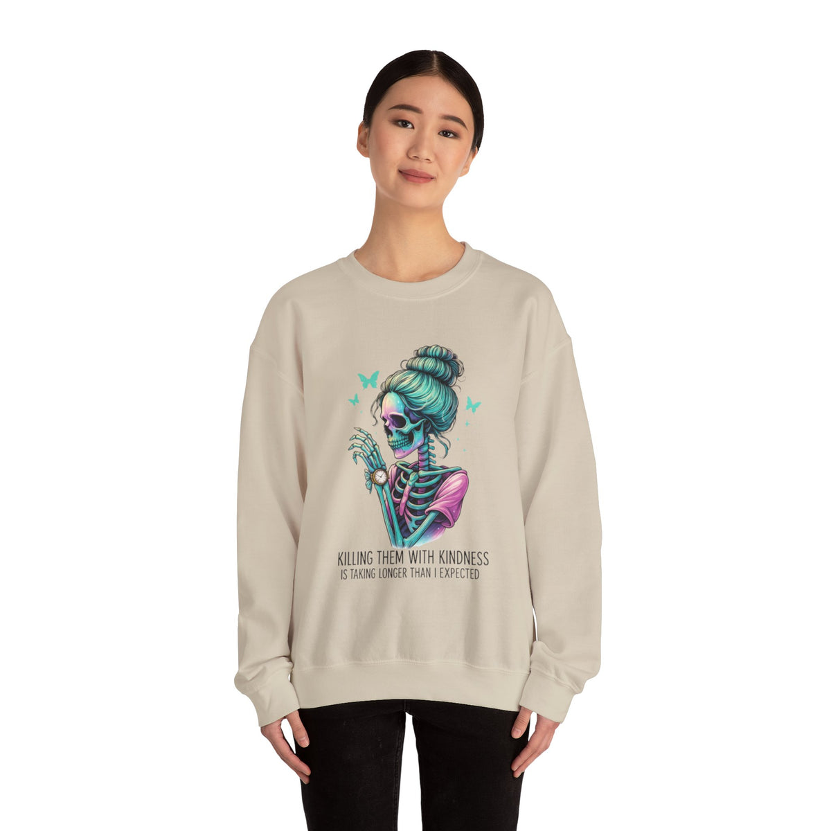 Killing Them With Kindness png - Funny png - Print File - Funny Sublimation Design - Shirt png - Digital Download