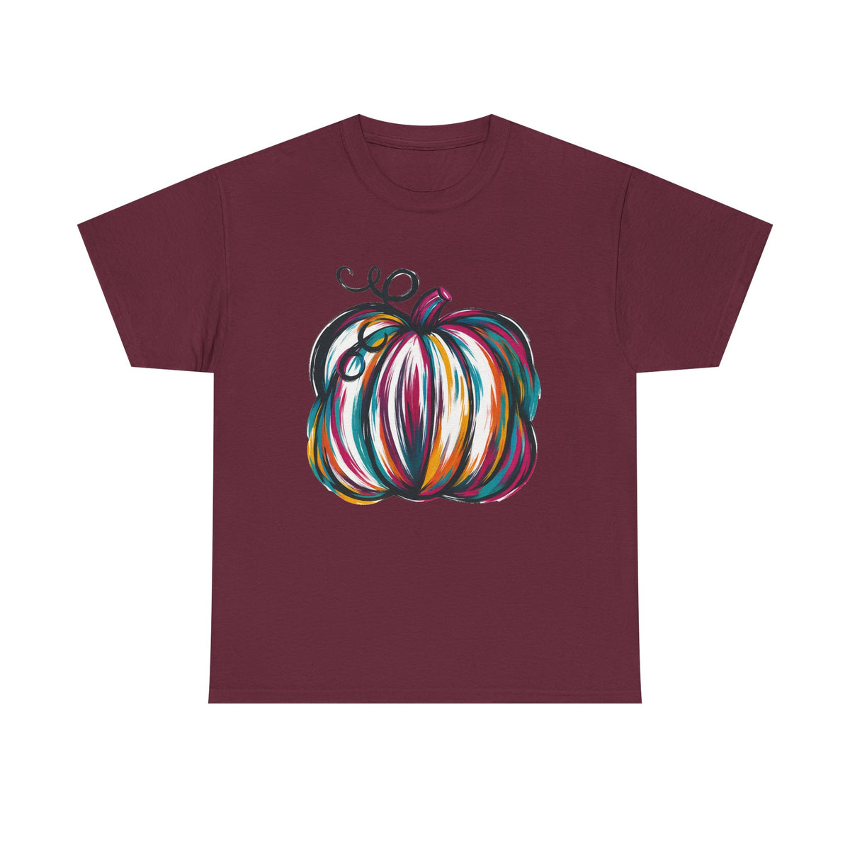 Watercolor Pumpkin T-shirt, Colorful Pumpkin Shirt, Watercolor Pumpkins, Halloween Shirt, Autumn Shirt, Cute Fall Shirt, Gift For Halloween