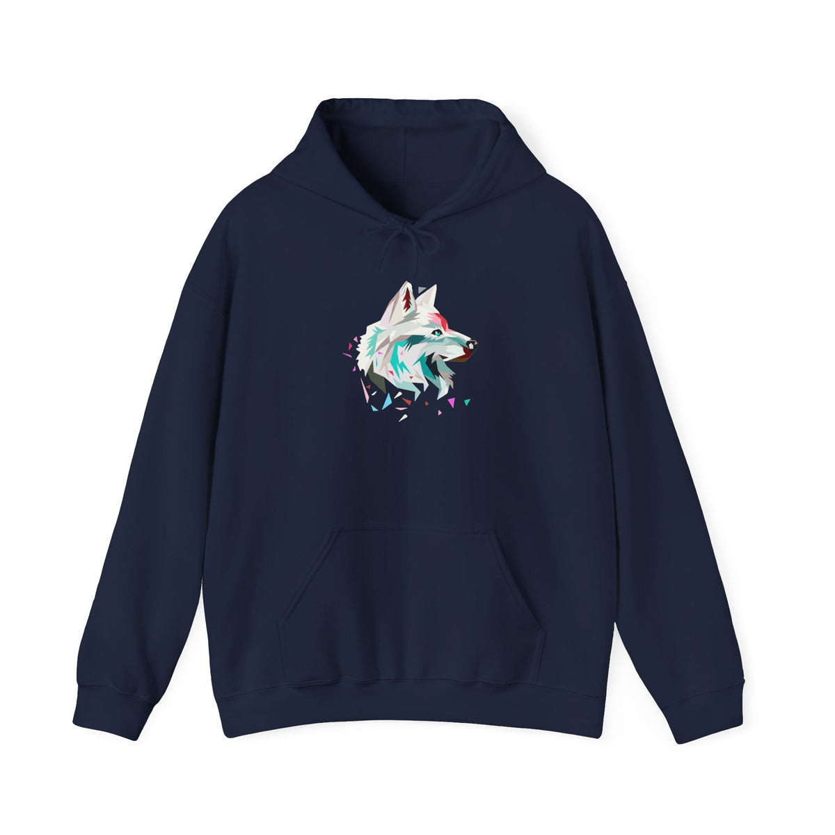 Wolf hoodie for Men Women Girl sweatshirt Nature Animal Unisex raglan for Teens Geometric Wolf Illustration Guy Graphic hoodie Gift idea
