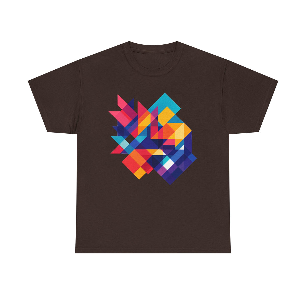 Geometric Art T-Shirt: Unisex Modern Graphic Tee