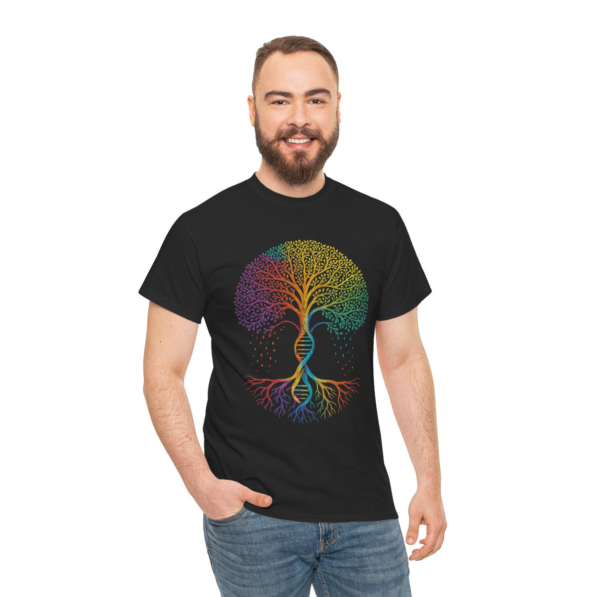 Pride Tree of Life Shirt: LGBTQ Rainbow Graphic Tee