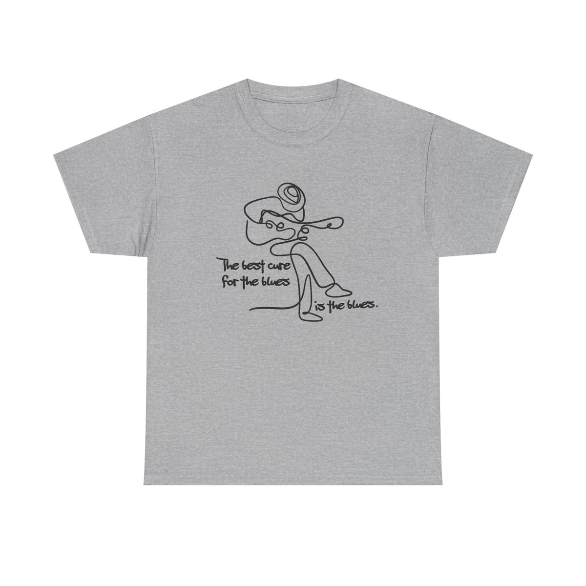 Blues Shirt Blues Is The Cure Loving The Blues Lover Gift Musician Gift Music Lover Friend Gift Spouse Gift Guitar Lover Blues Loving