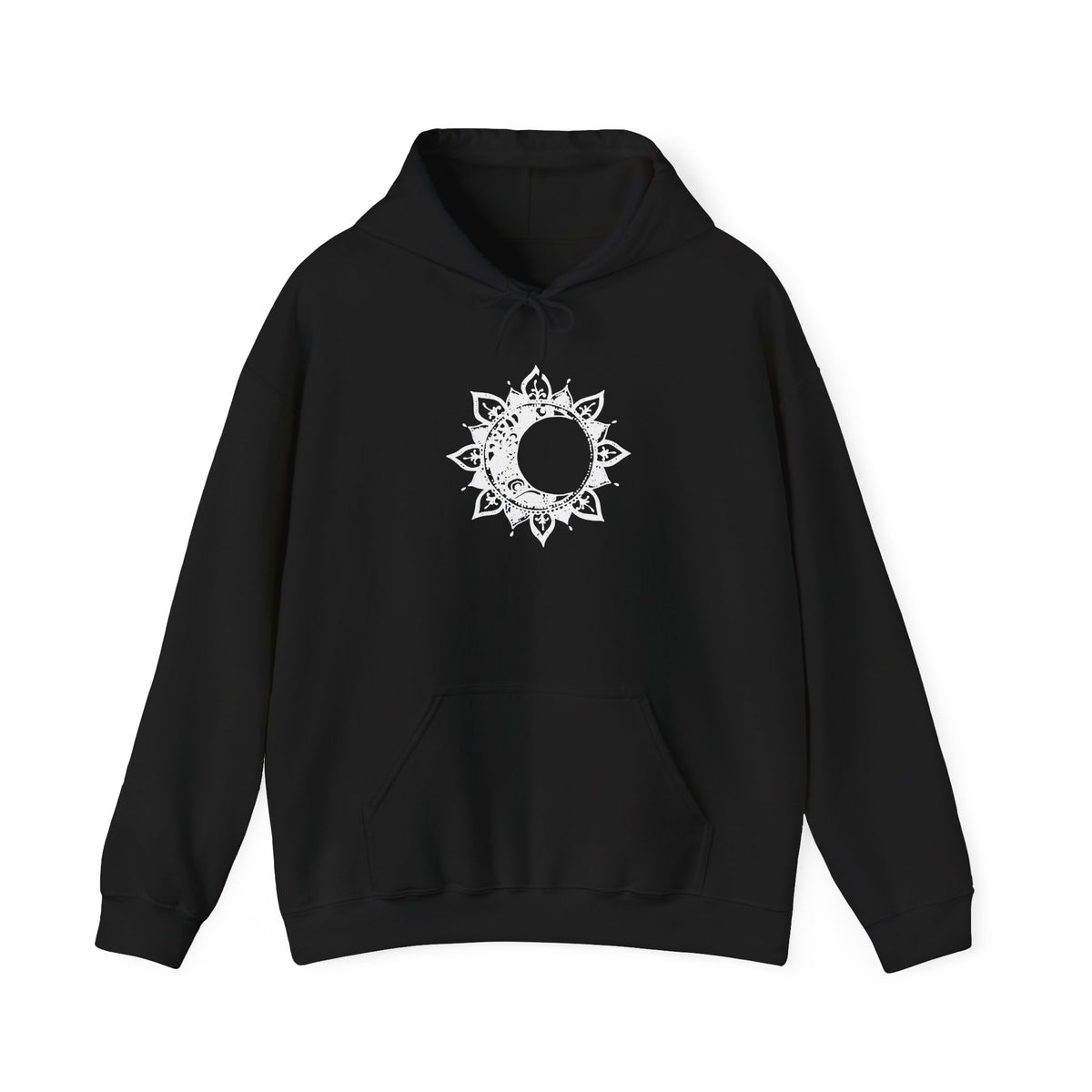 Mandala Sweatshirt, Sun And Moon Sweatshirt, Moon Sweatshirt, Boho Moon Hoodie, Meditation Hoodie, Bohemian Sweatshirt, Spiritual Sweatshirt