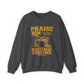 Praise Him with the Sound of the Drums T-Shirt | Christian Drummer Graphic Tee | Psalm 150:3 Faith-Based Music Shirt
