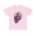 Flower Sugar Skull T-Shirt, Day of the Dead, Dia de los Muertos