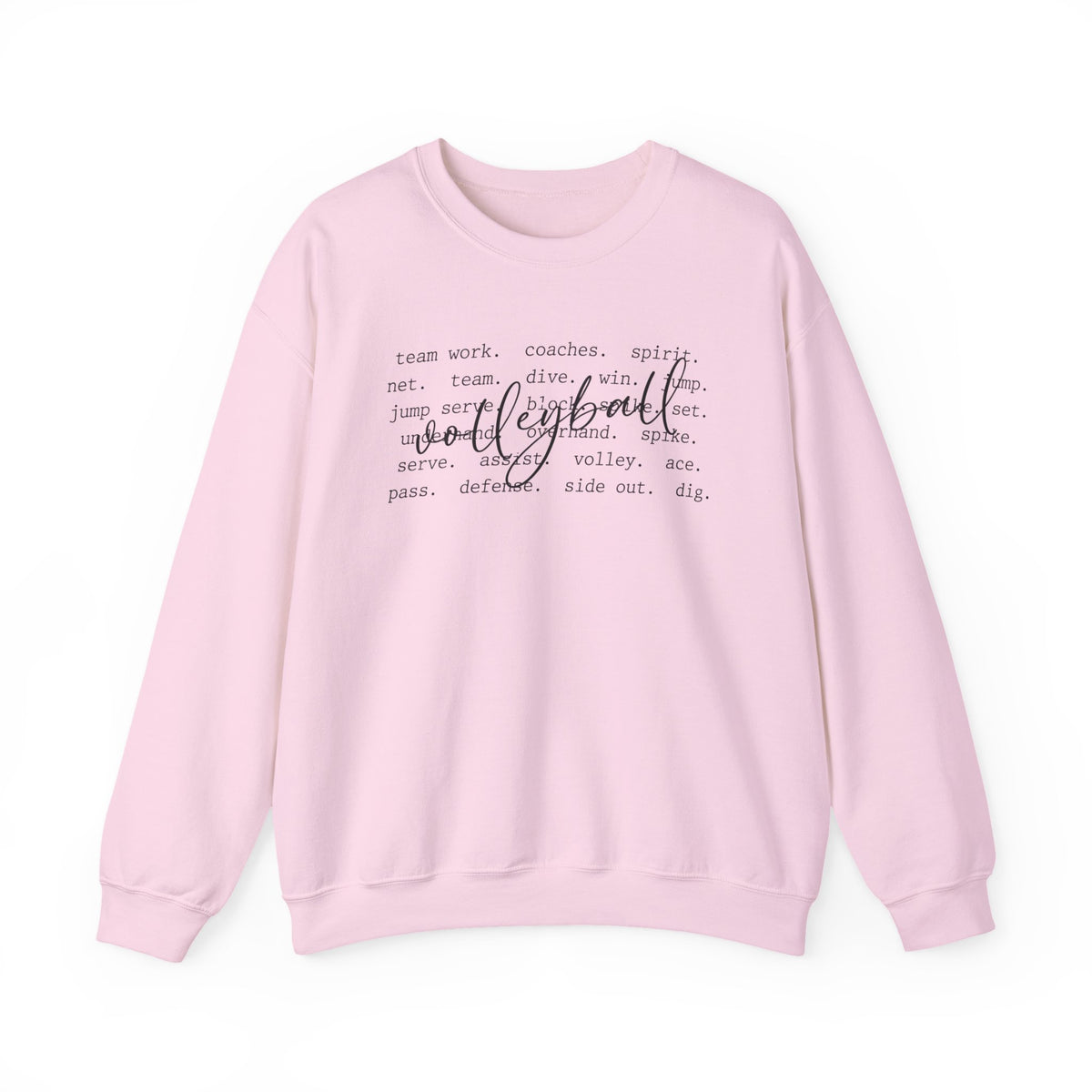 Aesthetic Volleyball Sweatshirt,Team Work Hoodie, Volleyball Lover Shirt, Trendy Game Day Gift, Volleyball Mom Shirt, Volleybal Season Shirt