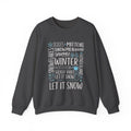 Let It Snow Sweatshirt, Cozy Season Sweatshirt, Freezing Season Shirt, Winter Holiday Gift, Winter Sweatshirt, Winter Shirt, Fall Shirts