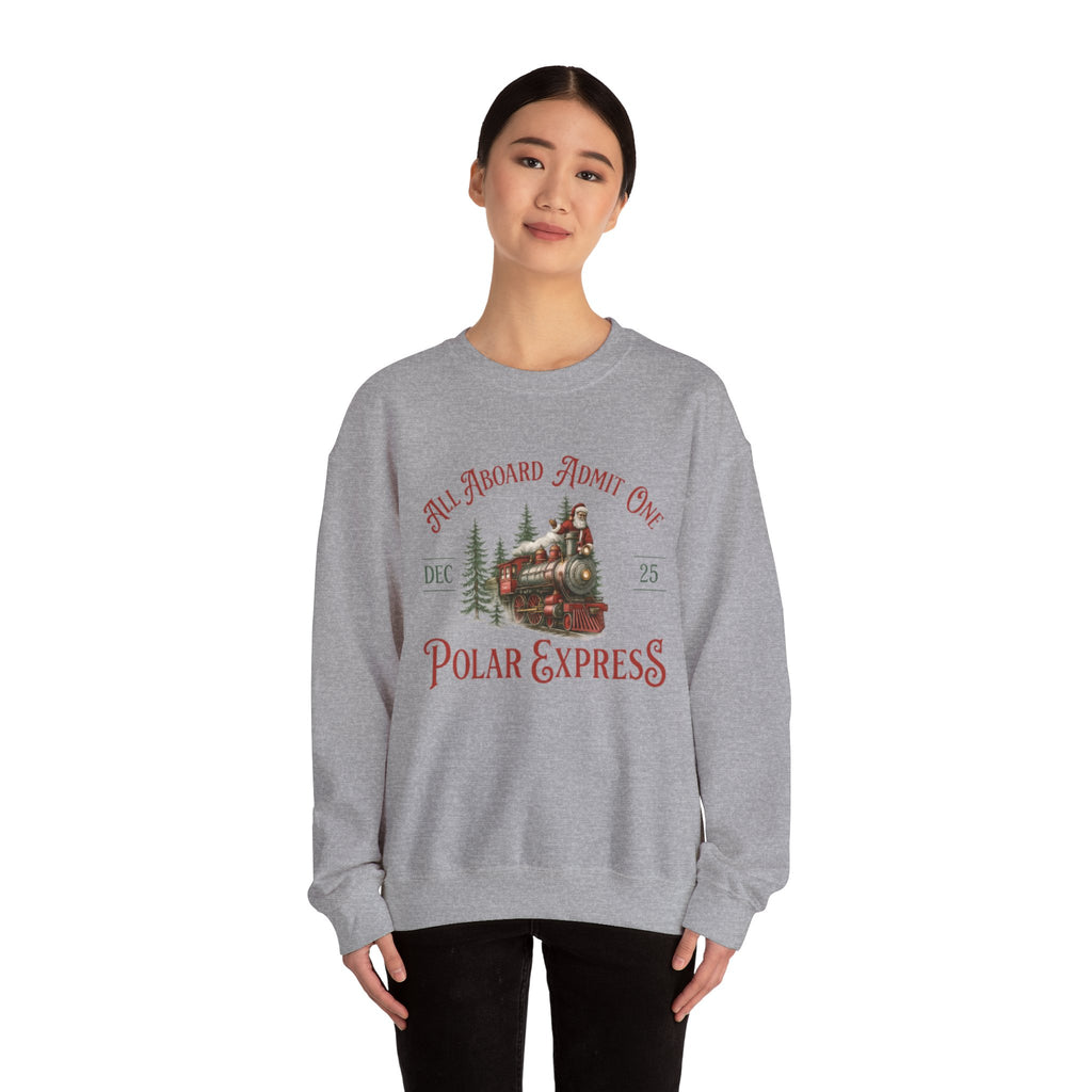 Polar Express Shirt, Christmas Gift For Family, Xmas Crewneck Sweater, Merry Christmas, Christmas Gift Ideas, Trendy Shirt, women's Shirt,