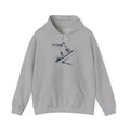 Snowboarder Hoodie - Unisex Snowboarding Winter Sports Hooded Sweatshirt