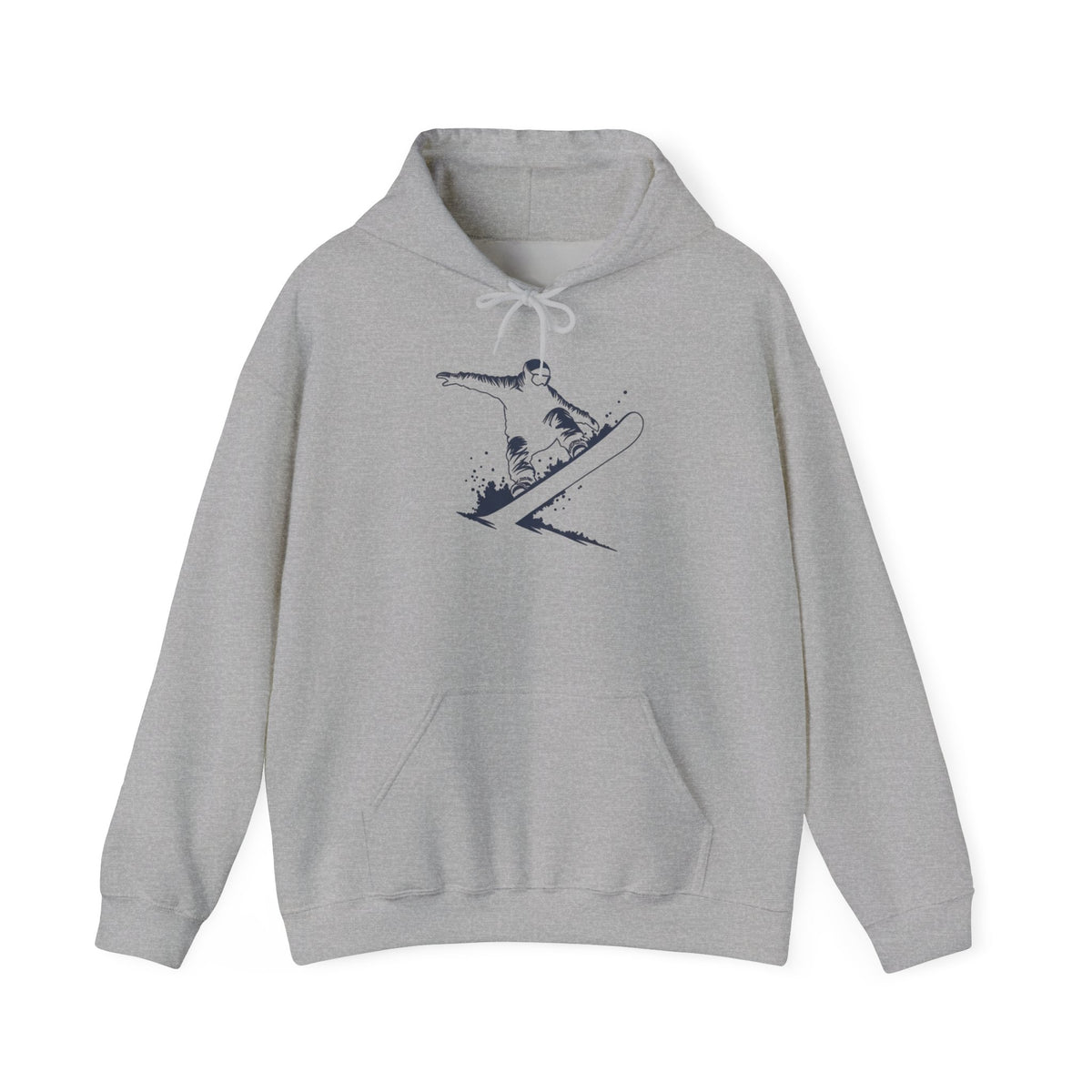 Snowboarder Hoodie - Unisex Snowboarding Winter Sports Hooded Sweatshirt