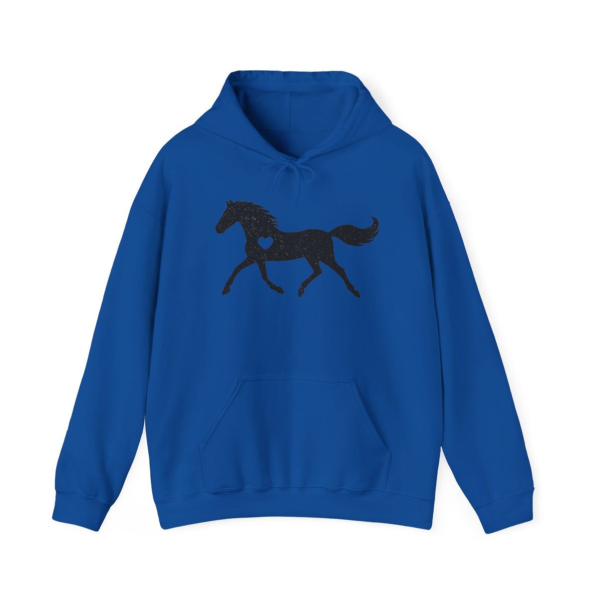 Glitter Horse Hoodie, Horse Lover Gift, Horse Lover Sweatshirt, Heart Hoodie, Equestrian Hoodie, Gift For Horse Lover, Gift For Her