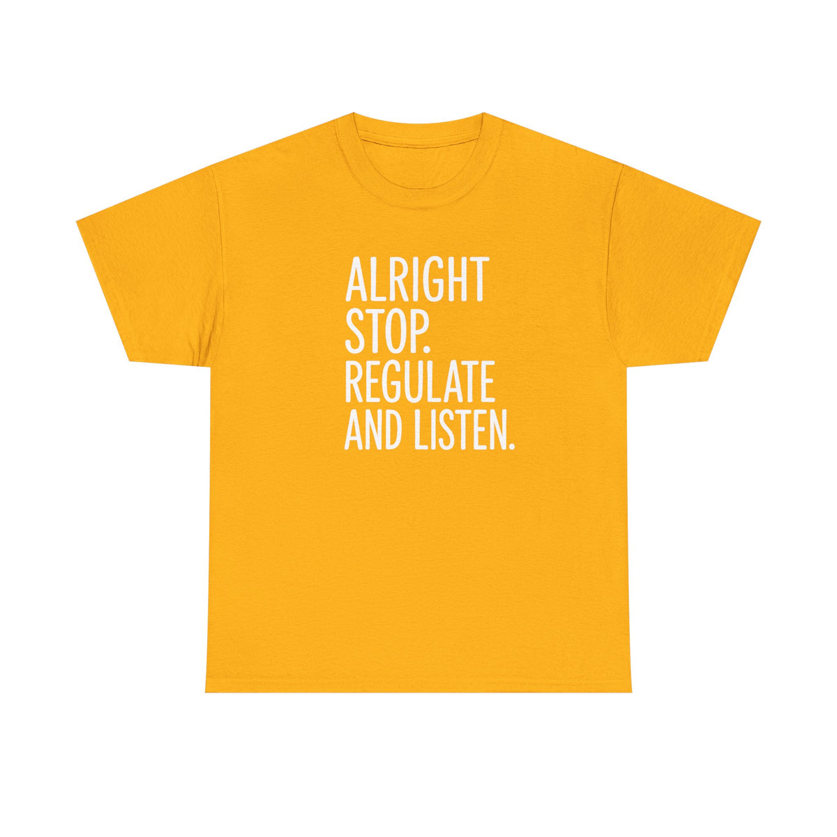 Alright Stop Regulate and Listen Counselor Shirt, Counselor Gift,  School Counselor Shirt, Funny Teacher Shirt, Guidance Counselor Shirt