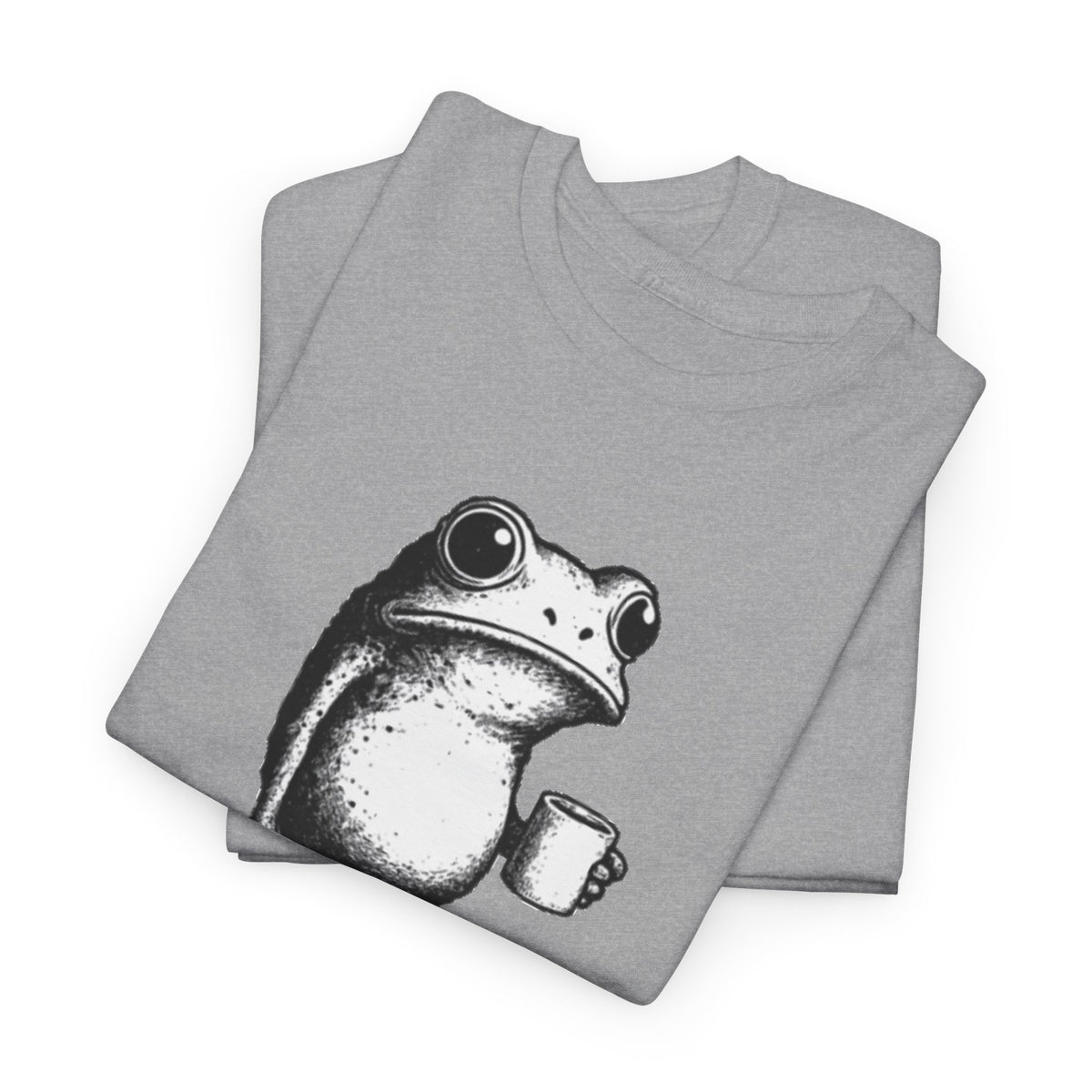 Funny Frog Graphic T-Shirt: Weird Humor Gift