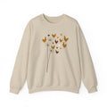 Chicken Dandelion Unisex Sweatshirt, Silkie Chicken Shirt