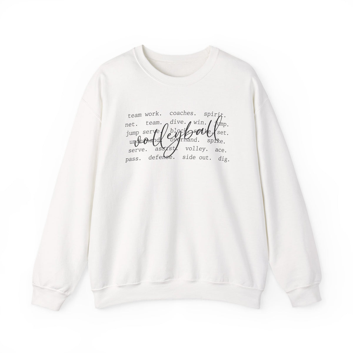 Aesthetic Volleyball Sweatshirt,Team Work Hoodie, Volleyball Lover Shirt, Trendy Game Day Gift, Volleyball Mom Shirt, Volleybal Season Shirt
