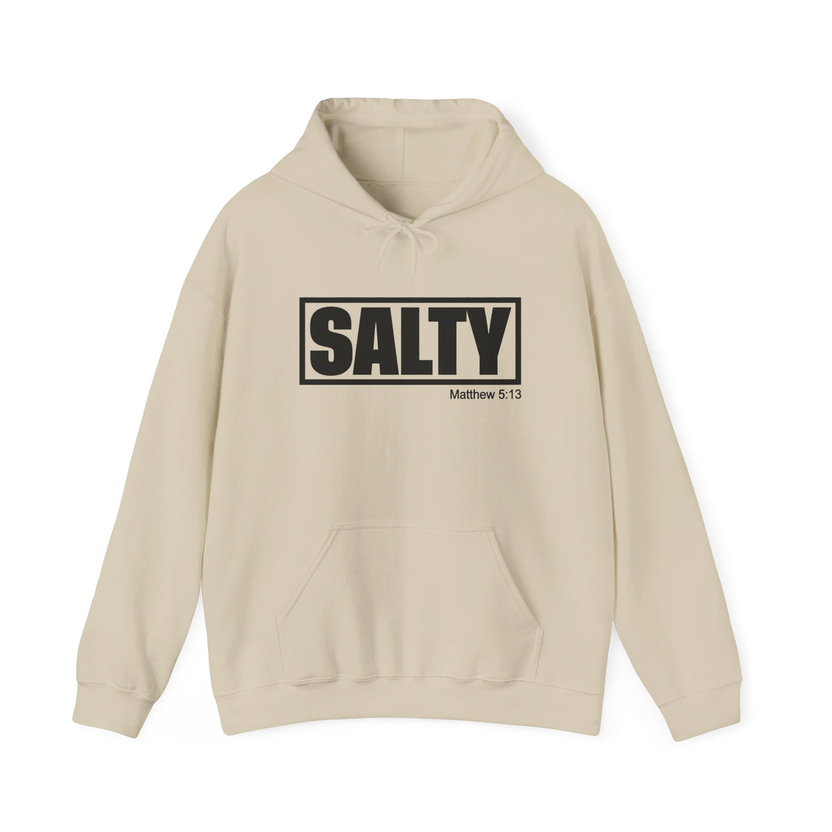 Salty Hoodie Sweatshirt, Matthew 5 13, Christian Sweatshirt, Bible Verse Hoodie, Christian Gift, Gift For Her, Church Hoodie Sweatshirt