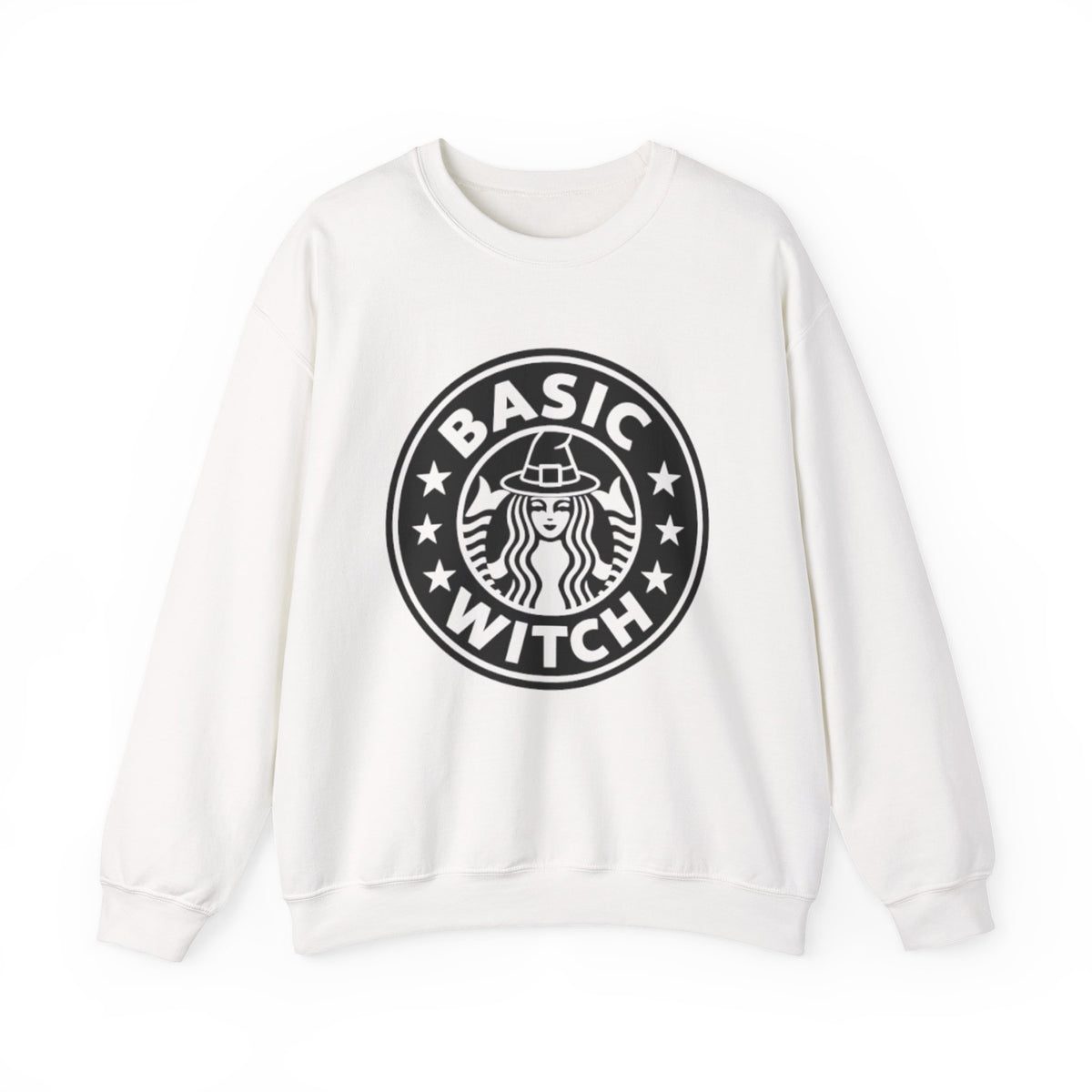 Basic Witch Sweatshirt, Halloween Sweatshirt, Autmn Sweatshirt, Witch Hoodie, Coffee Sweater, Fall Sweatshirts, Funny Halloween Sweat -TC91