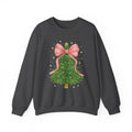 Christmas Tree Shirt and Sweatshirt for Women, Coquette Christmas Shirts