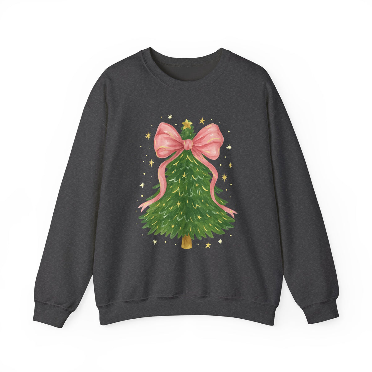 Christmas Tree Shirt and Sweatshirt for Women, Coquette Christmas Shirts