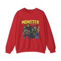Retro Halloween Monster Mash Sweatshirt, Halloween Aesthetic, Vintage Halloween Sweatshirt, Graphic Monster Sweatshirt, Fall Oversized Shirt