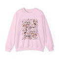 Forest Friends Long Sleeve T-Shirt, Mushroom Shirt, Flower Shirt, Fall Shirt, Nature Shirt, Fox Shirt, Gift For Her