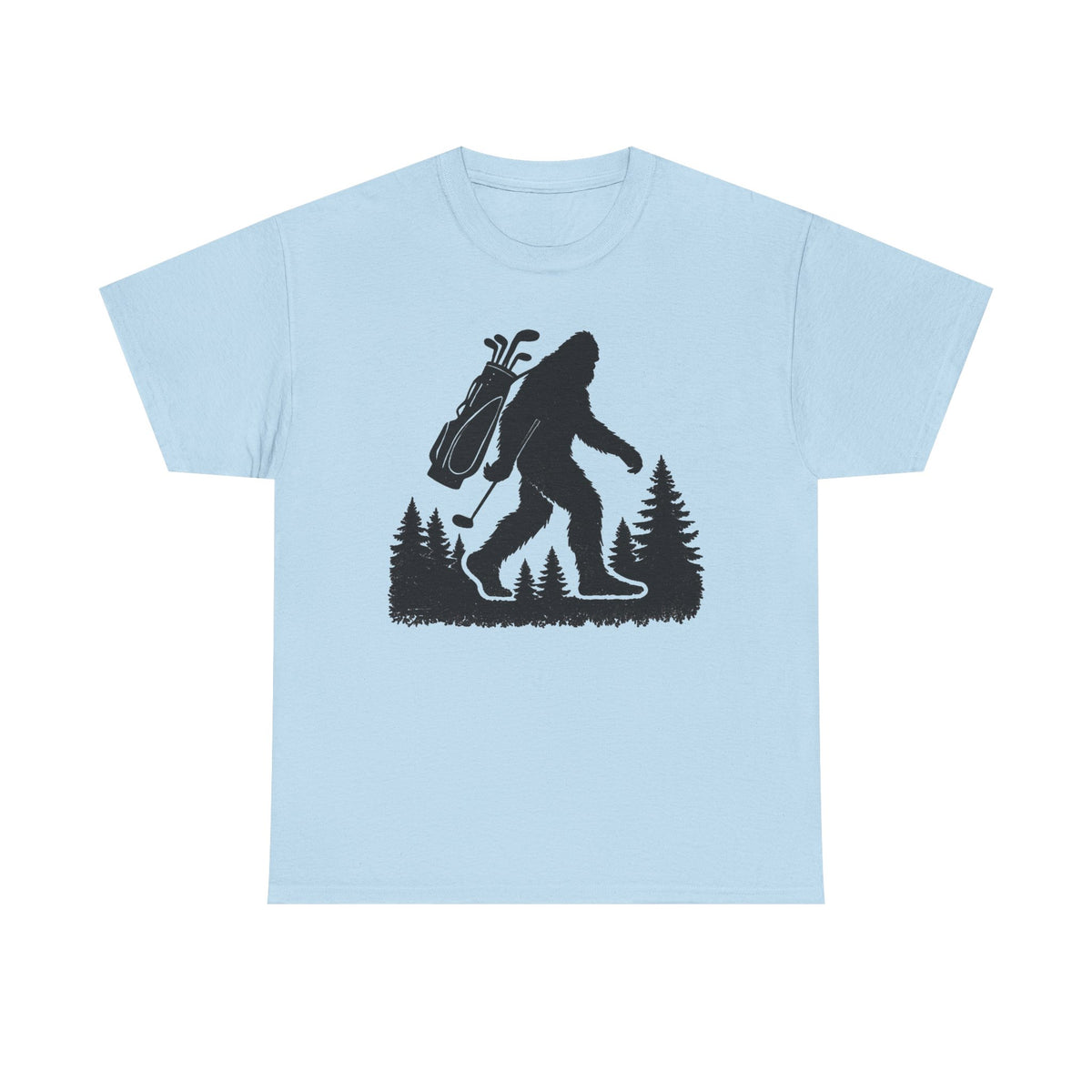 Bigfoot Golf T-shirt  Sasquatch Golfing Shirt Funny Golf Gag Gift for Golfer Men Women Golf Player Golf Lovers Husband Dad