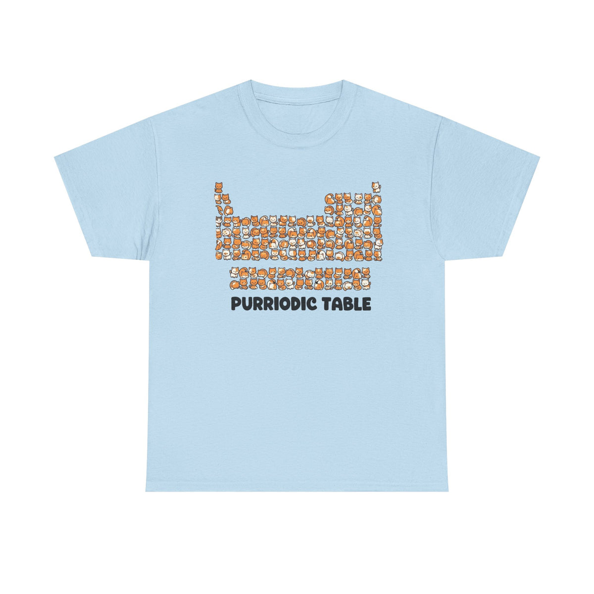 Funny Periodic Table Cat Shirt Chemistry Gift for Science Teacher and Student