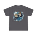 Vintage Otters Shirt Grunge Retro Otter Faded Wildlife 2000s T-Shirt 90s Graphic Style Ocean Animals Shirt for Nature Lovers