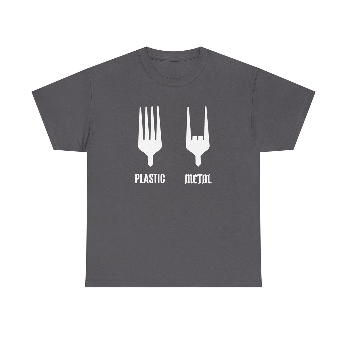 Funny Heavy Metal Fork T-Shirt, Music Lovers Gift
