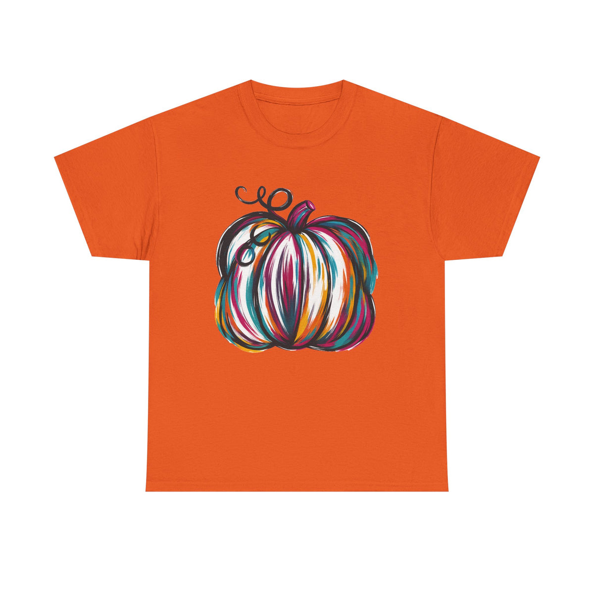 Watercolor Pumpkin T-shirt, Colorful Pumpkin Shirt, Watercolor Pumpkins, Halloween Shirt, Autumn Shirt, Cute Fall Shirt, Gift For Halloween