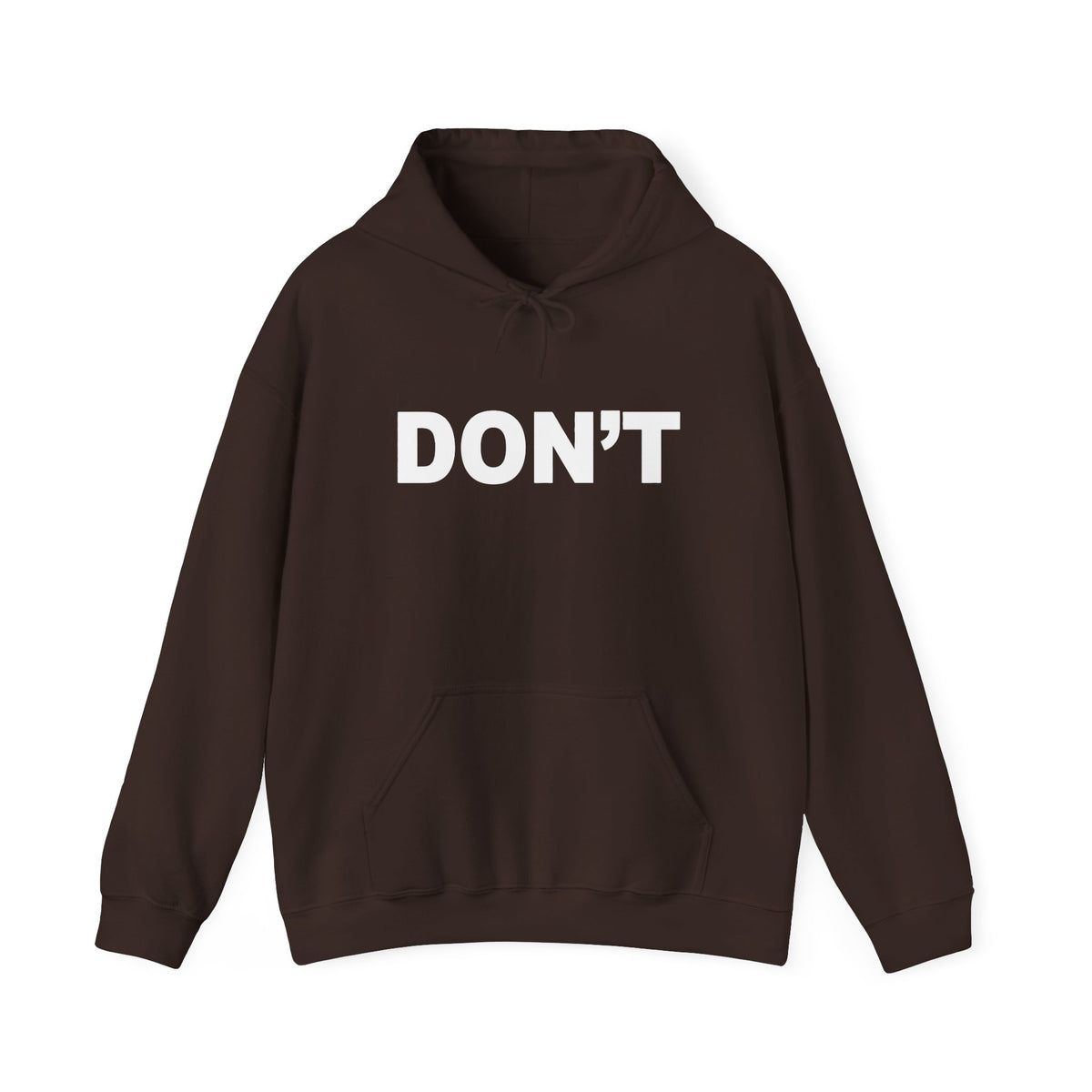 DON'T Hoodie Sweatshirt | Sarcastic Hoodie | Don't Hoodie | Cool Workout Sweatshirt | Funny Hoodie