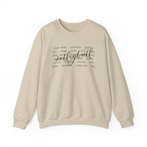 Aesthetic Volleyball Sweatshirt,Team Work Hoodie, Volleyball Lover Shirt, Trendy Game Day Gift, Volleyball Mom Shirt, Volleybal Season Shirt