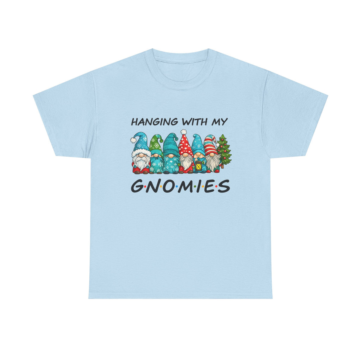 Hanging With My Gnomies Shirt, Gnomies Buffalo Plaid Shirt, Gnome Shirt, Christmas with My Gnomies, Christmas Shirt, Christmas Gift