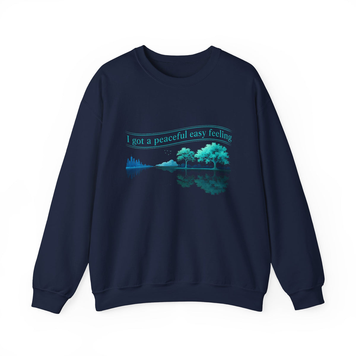Nature Reflection T-Shirt: Peaceful Scenic Graphic Tee