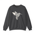 Hummingbird Floral Sweatshirt, Animal Sweatshirt, Bird Sweatshirt, Gift for Her, Gift for Mom, Gift for Daughter, Nature Lover Sweatshirt