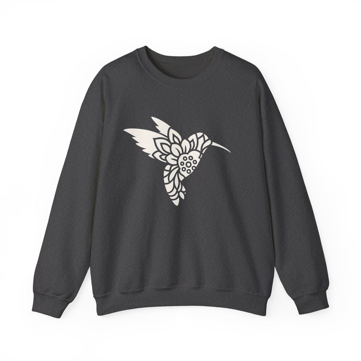 Hummingbird Floral Sweatshirt, Animal Sweatshirt, Bird Sweatshirt, Gift for Her, Gift for Mom, Gift for Daughter, Nature Lover Sweatshirt