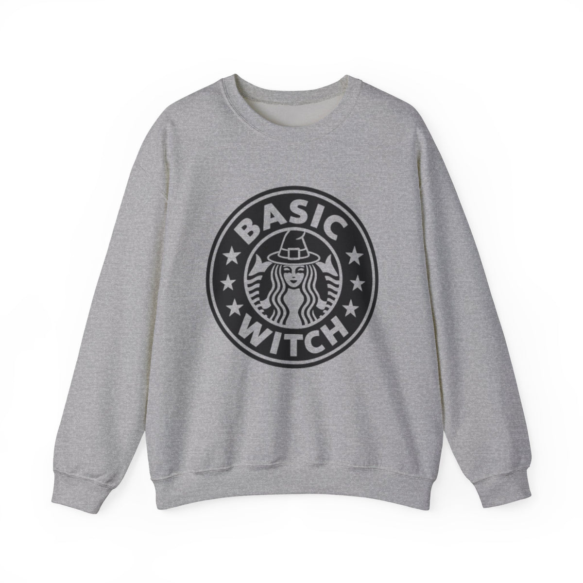Basic Witch Sweatshirt, Halloween Sweatshirt, Autmn Sweatshirt, Witch Hoodie, Coffee Sweater, Fall Sweatshirts, Funny Halloween Sweat -TC91