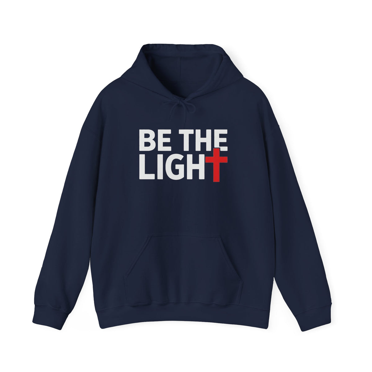 Be The Light Sweatshirt, Bible Verse Hoodie, Christian Hoodie, Religious Sweatshirt, Faith Sweatshirt, Christian Gift, Cross Hoodie