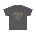 Mountain Heart Shirt, Retro Camping Shirt, Love Hiking Shirt, Mountain Silhouette Shirt, Cute Mountain Shirt, Nature Shirt, Sunset Shirt