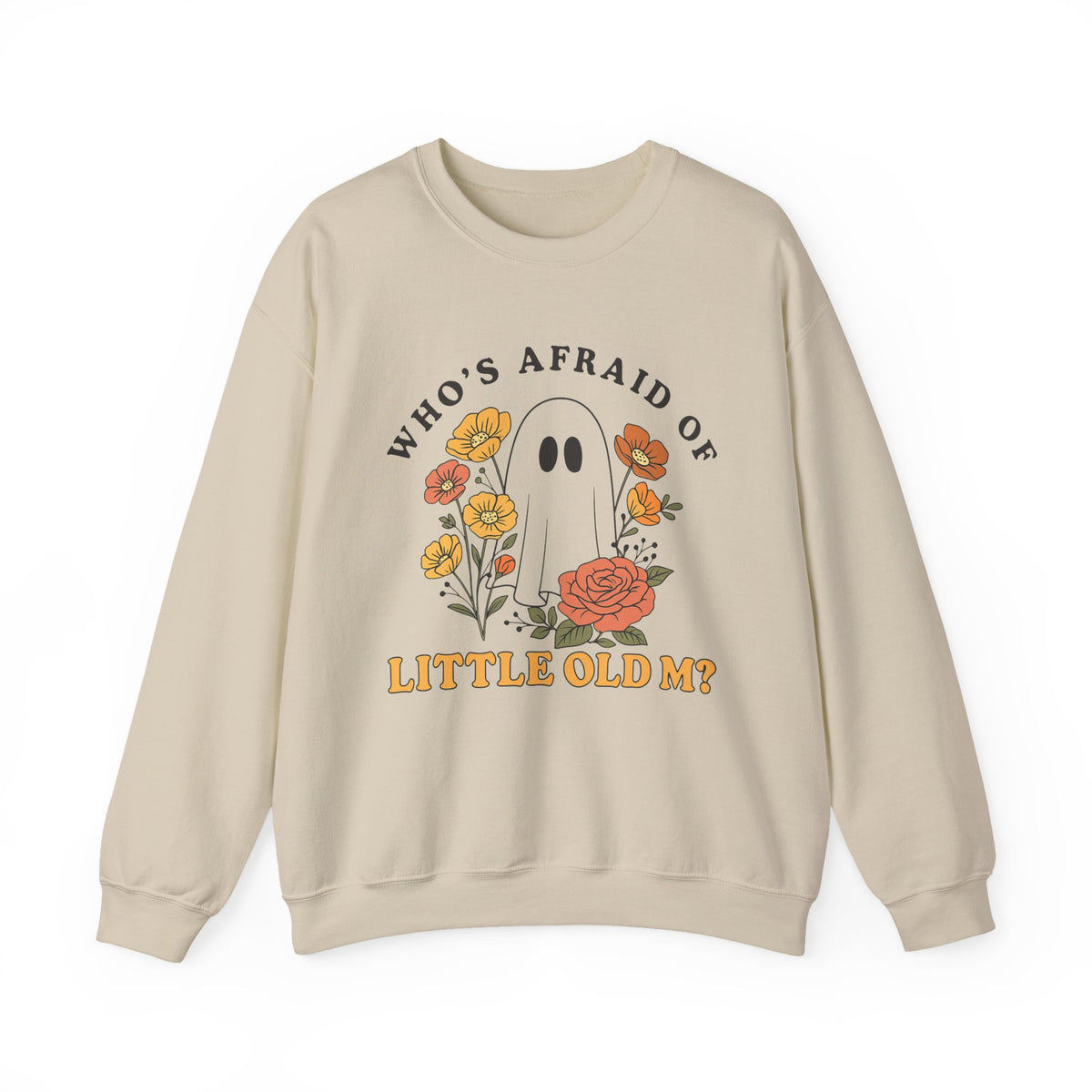 Halloween Whos Afraid Of Little Old Me Ghost Shirt, Funny Halloween Shirt, Halloween Crewneck, Boo Shirt, Spooky Ghost Shirt, Halloween Gift