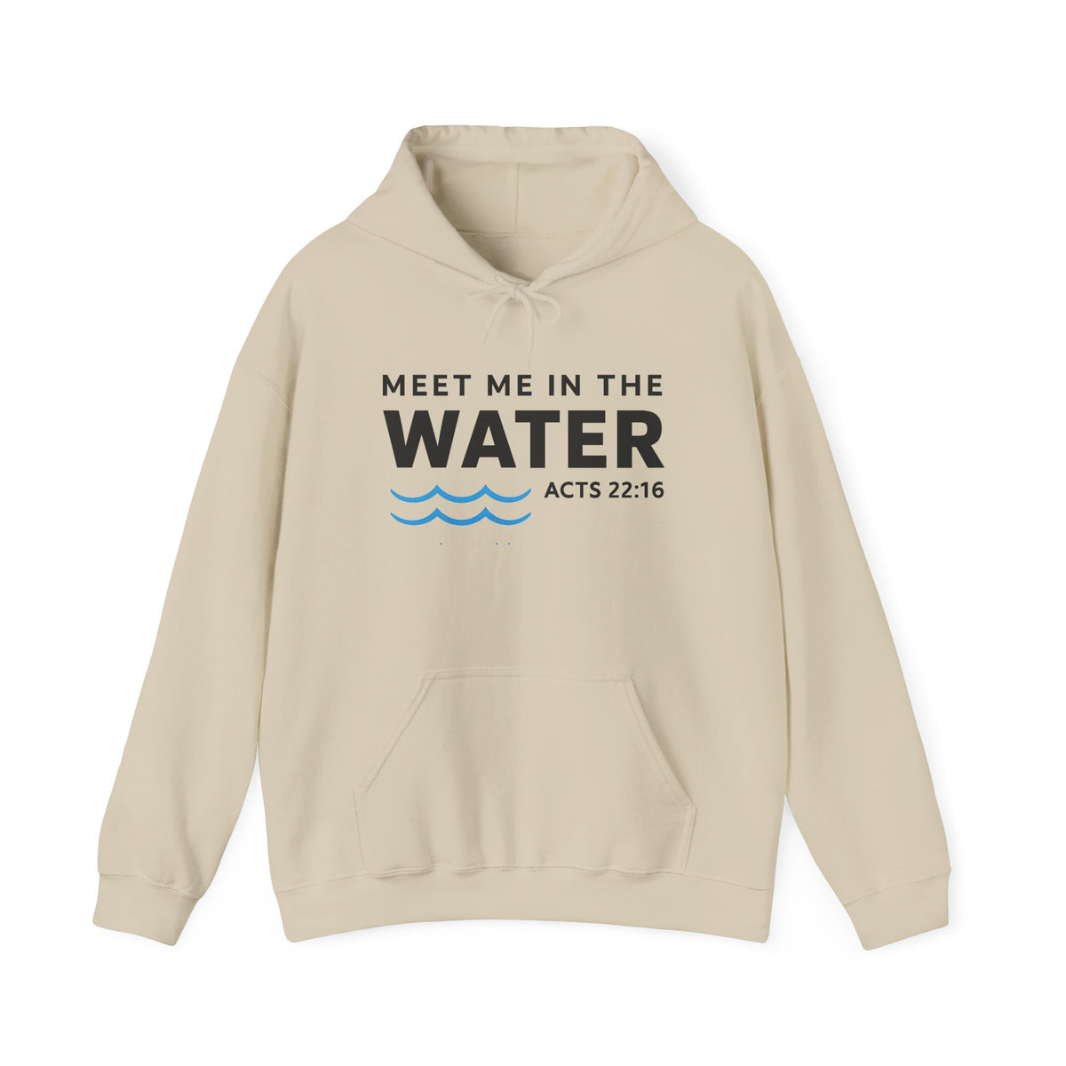 Baptism Hoodie, Religious Sweatshirt, Christian Three-Panel Fleece Jacket, Spirituality Clothing, Baptism Gift