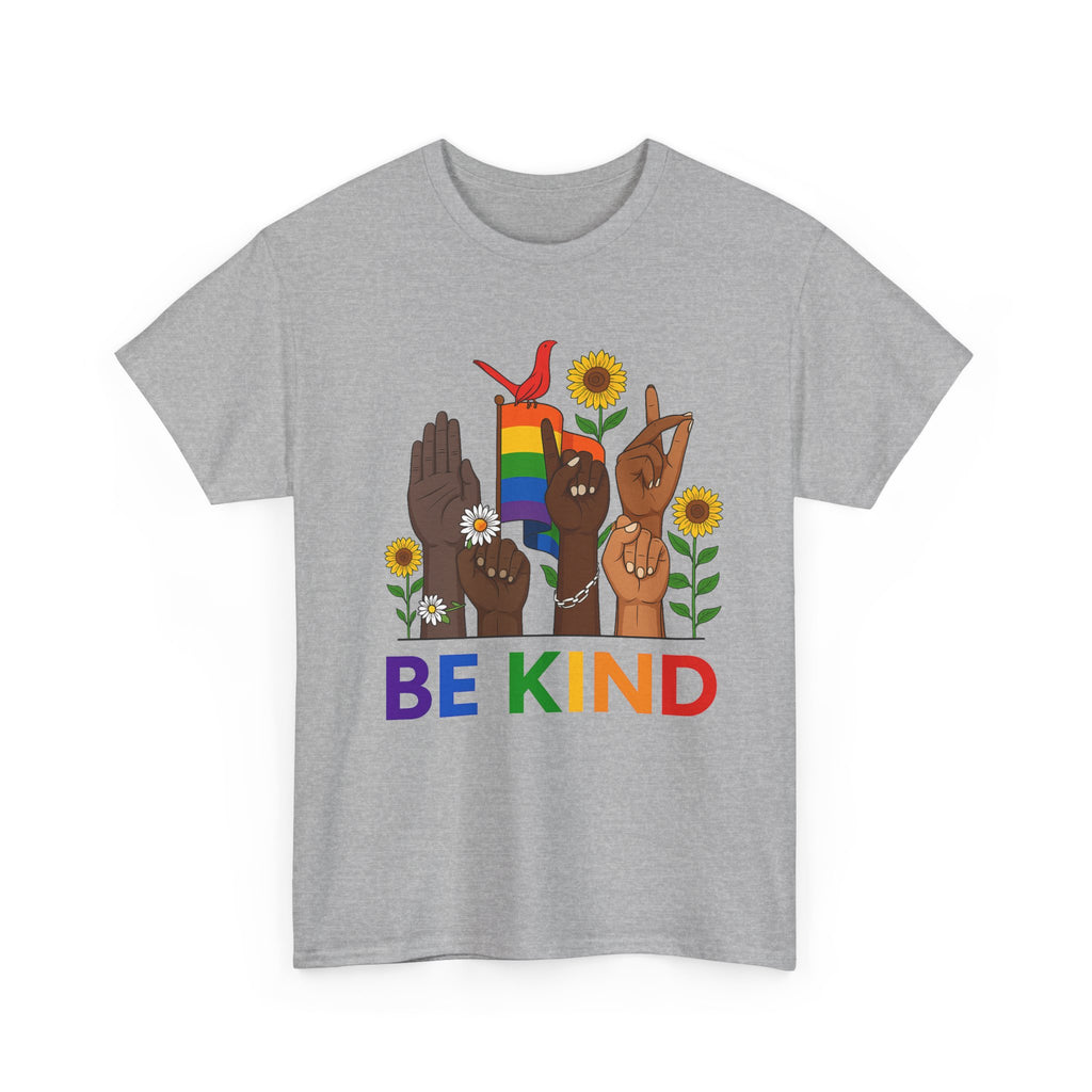 Be Kind Sign Language Shirt, Be Kind Rainbow Shirt, Be Kind T-Shirt, Kindness Shirt, LGBT Pride Shirt, Lgbt Be Kind T-Shirt, Equality Shirt