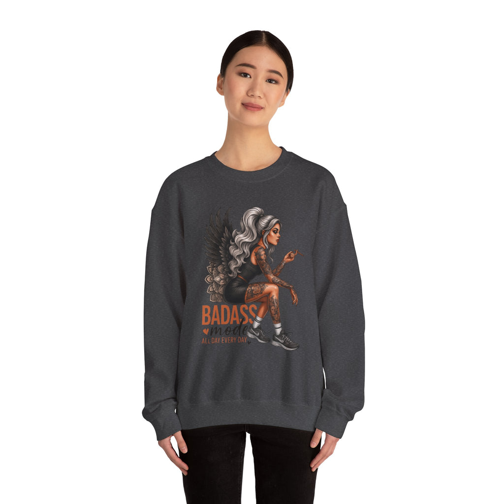 Badass Mode PNG, Funny Png, Sarcastic Png, Sarcasm Png, Sassy Png, Tattoo Woman, Funny Adult, Snarky, Sublimation Designs, Digital Download